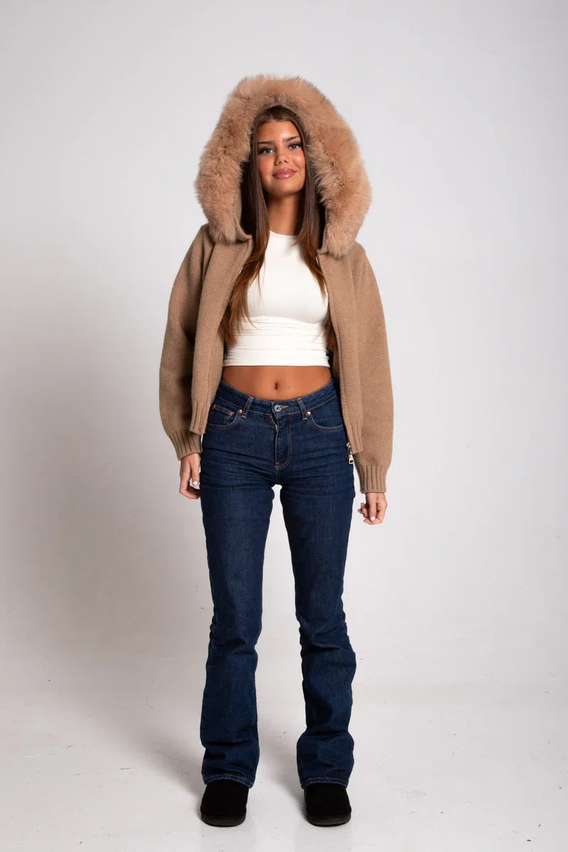Goldie Fur Knit
