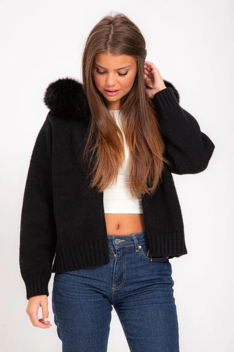 Goldie Fur Knit