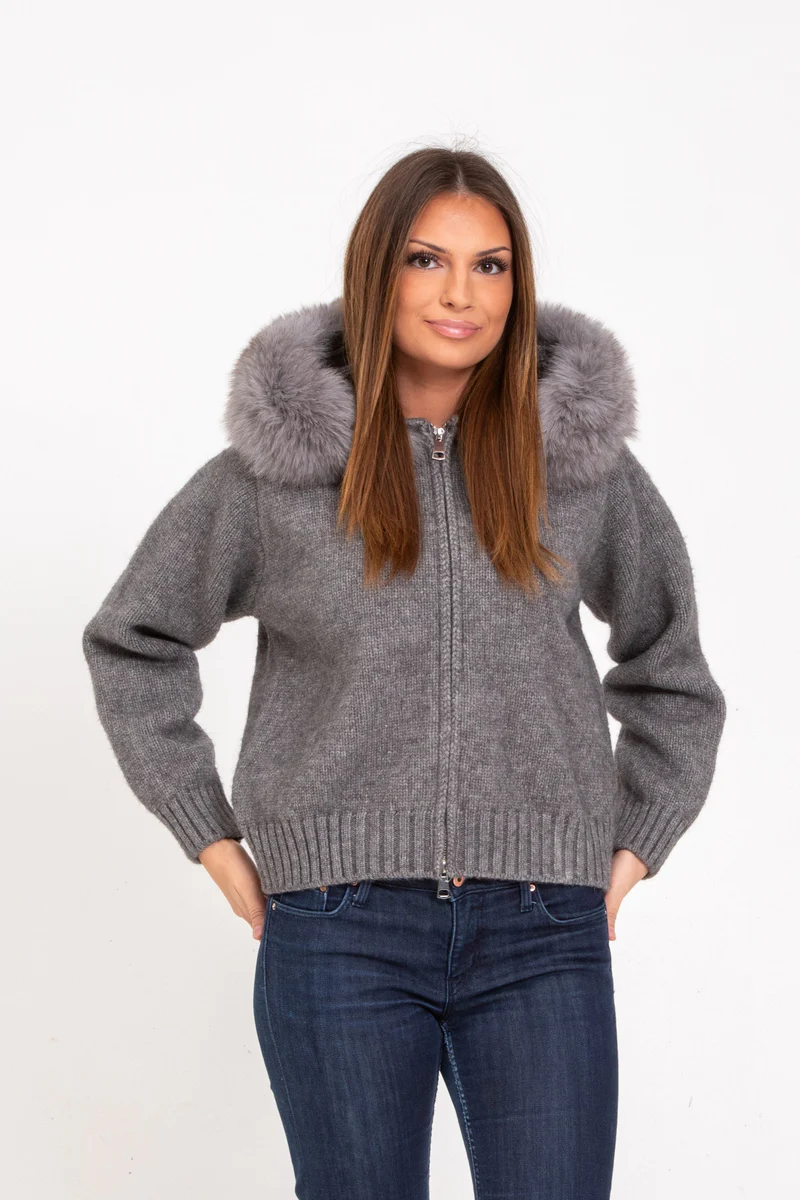 Goldie Fur Knit