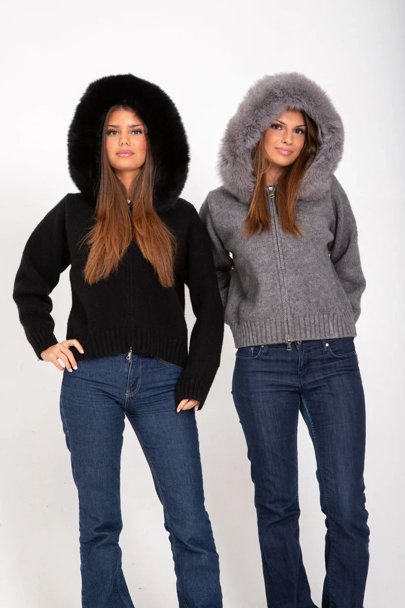 Goldie Fur Knit