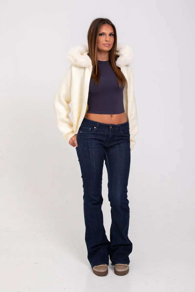 Goldie Fur Knit