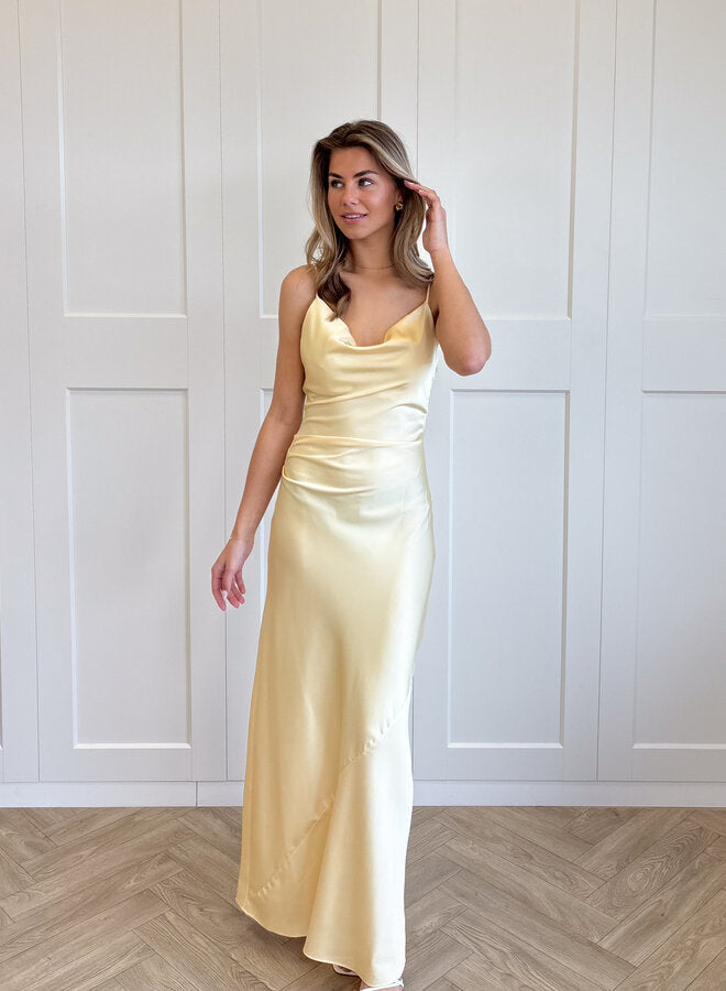 Satin dress Isa
