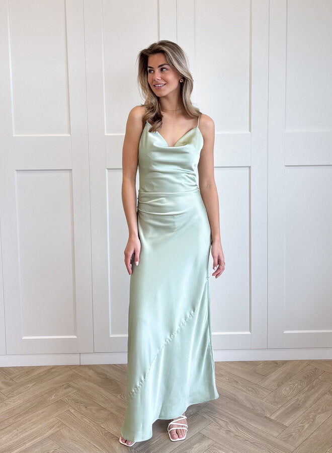 Satin dress Isa