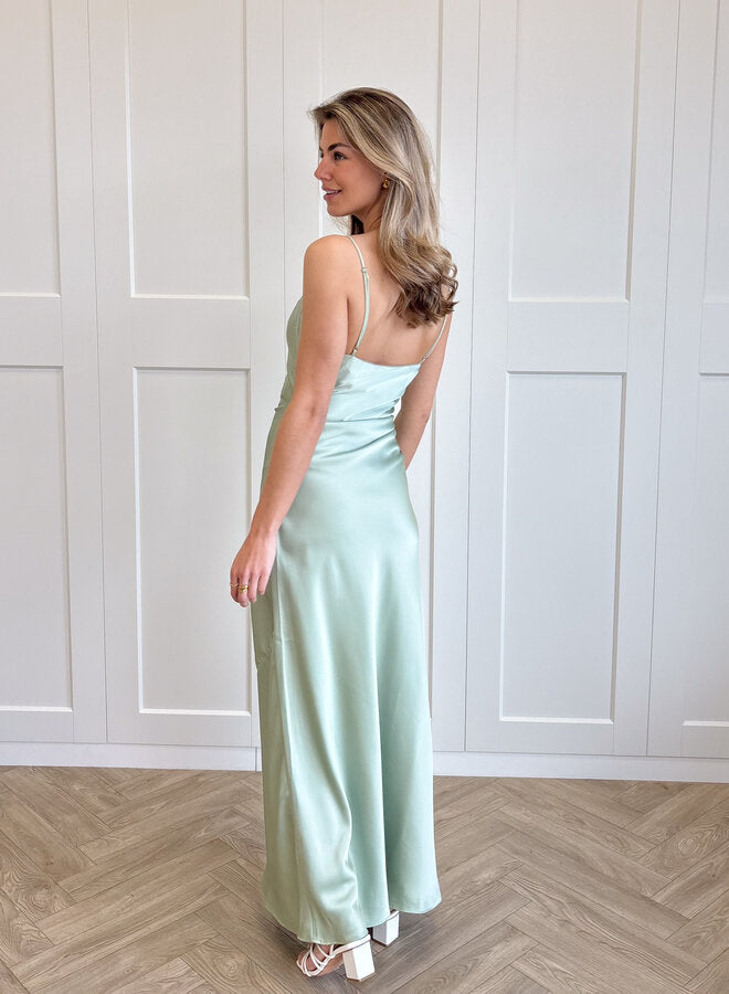 Satin dress Isa