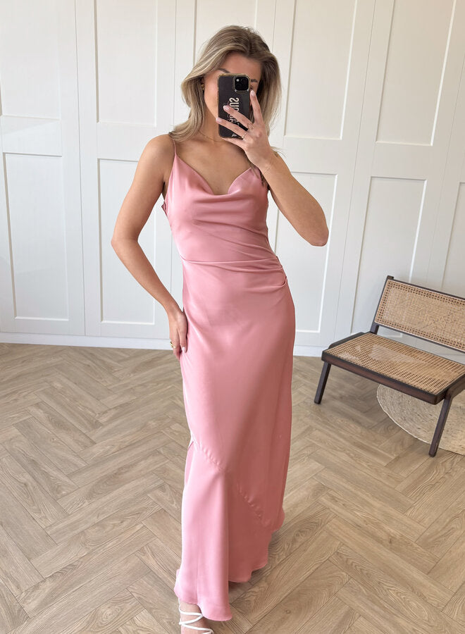 Satin dress Isa