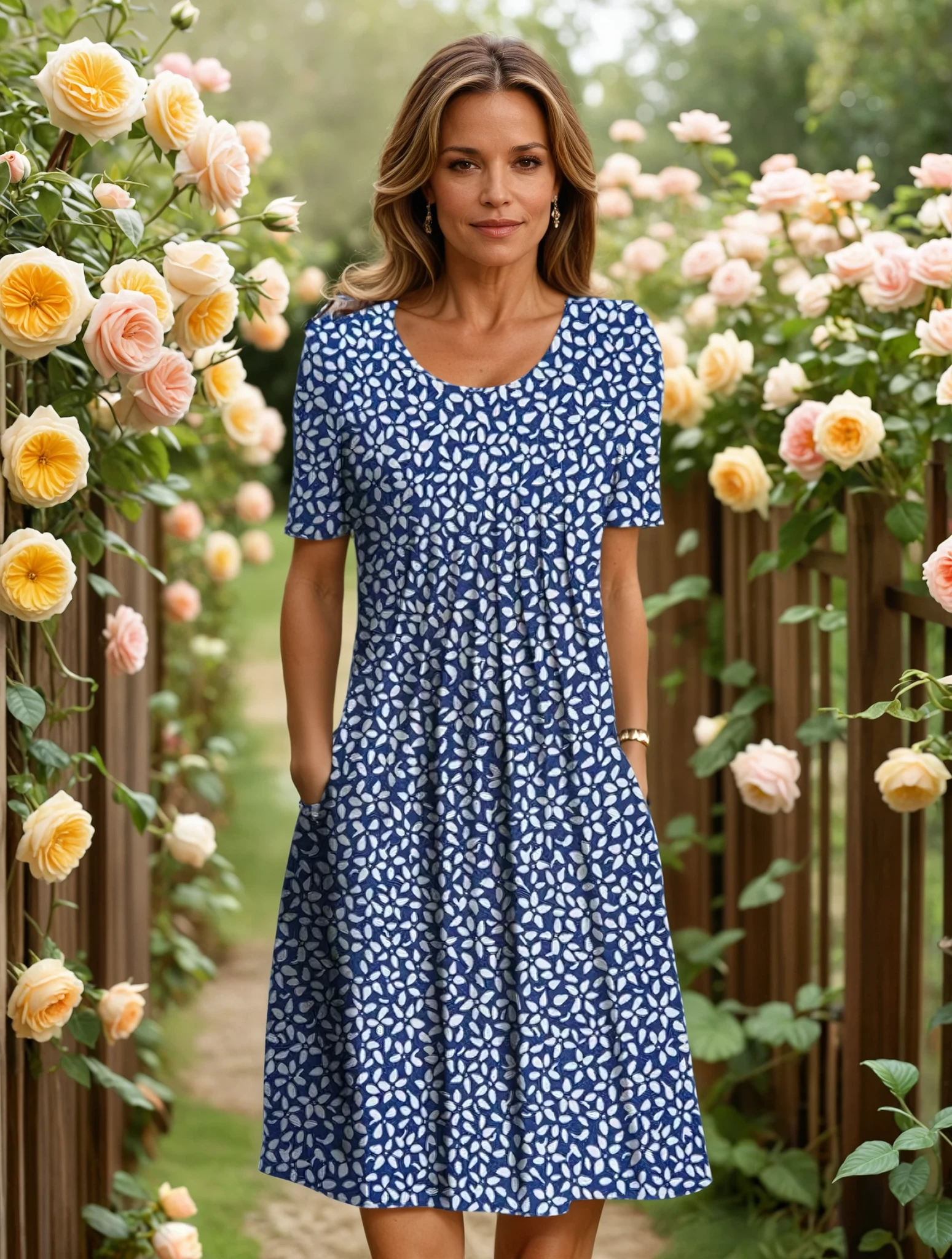 SEREIA – ELEGANT DRESS WITH TUMMY COVERAGE