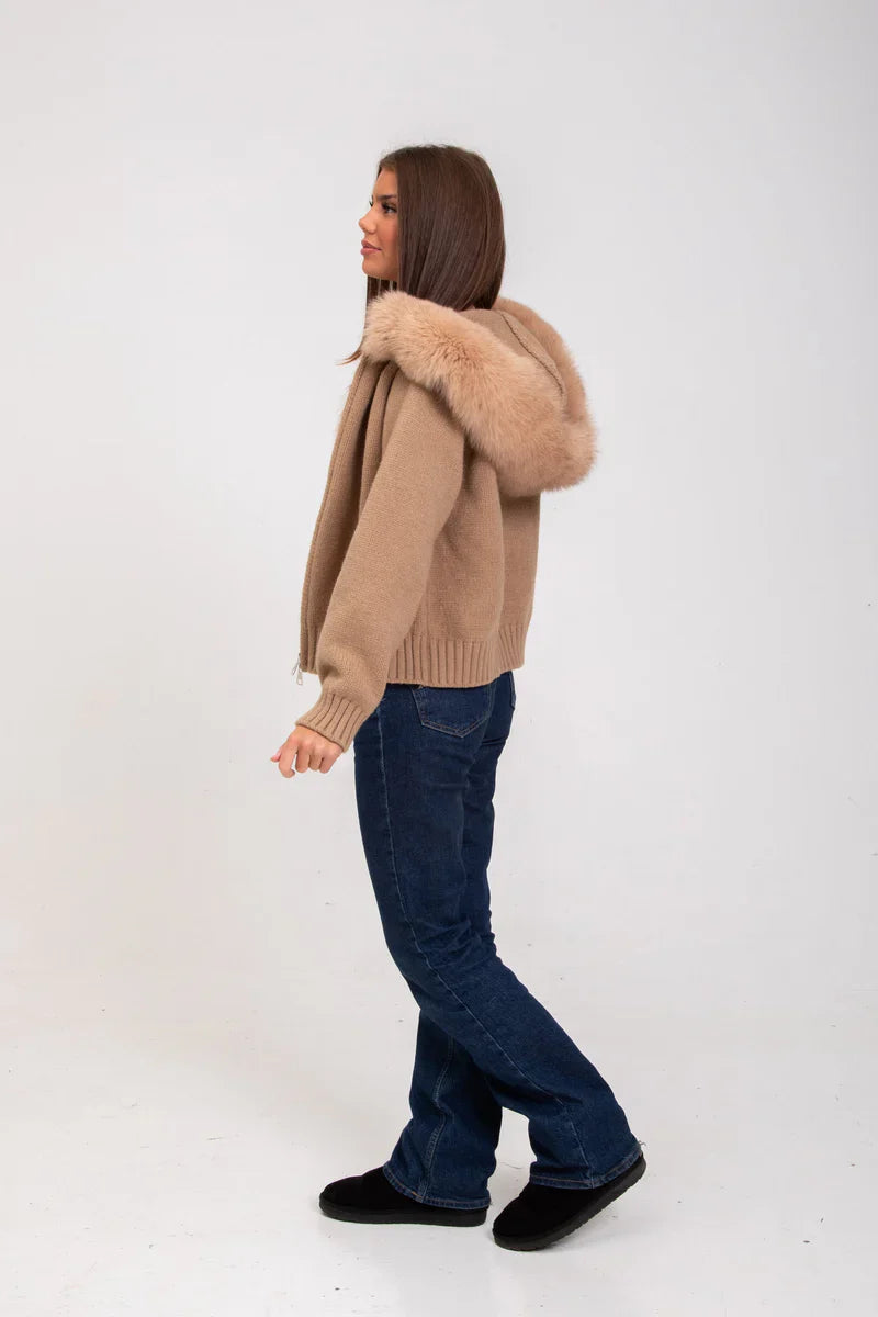 Goldie Fur Knit