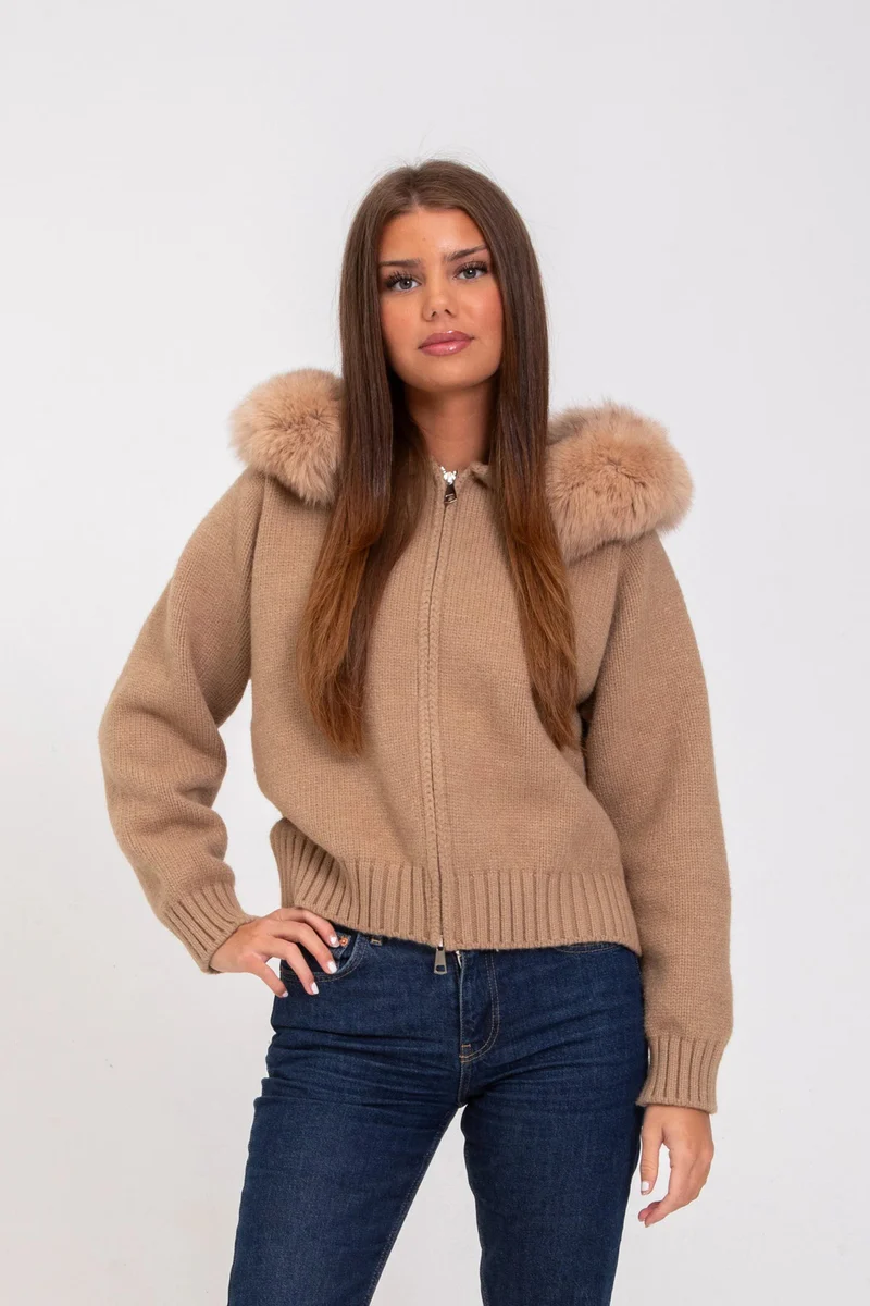 Goldie Fur Knit